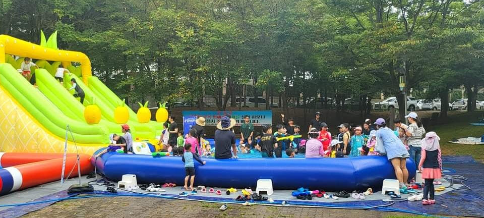 월산상가번영회가 지난해 8월 개최한 ‘집터파크’ 행사. 이승주 회장 페이스북 참조